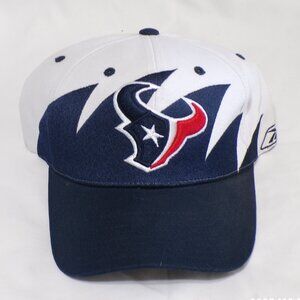 HOUSTON TEXANS SHARKTOOTH VINTAGE REEBOK NFL SNAPBACK ( NEW OLD STOCK ) CAP/HAT